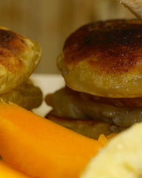 Оладьи из тыквы и банана