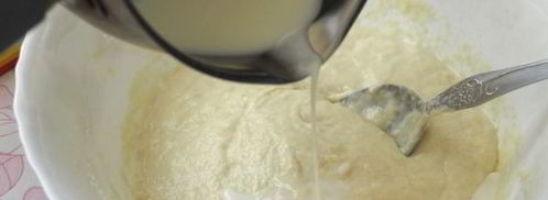 оладьи на молоке без яиц и дрожжей. Шаг 6