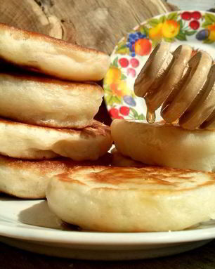 Оладьи на молоке с дрожжами