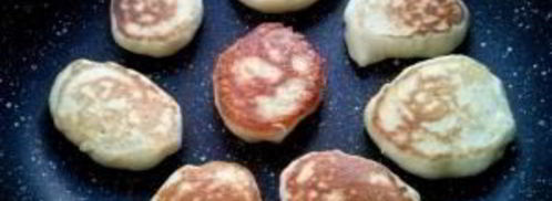 оладьи на молоке с дрожжами. Шаг 6