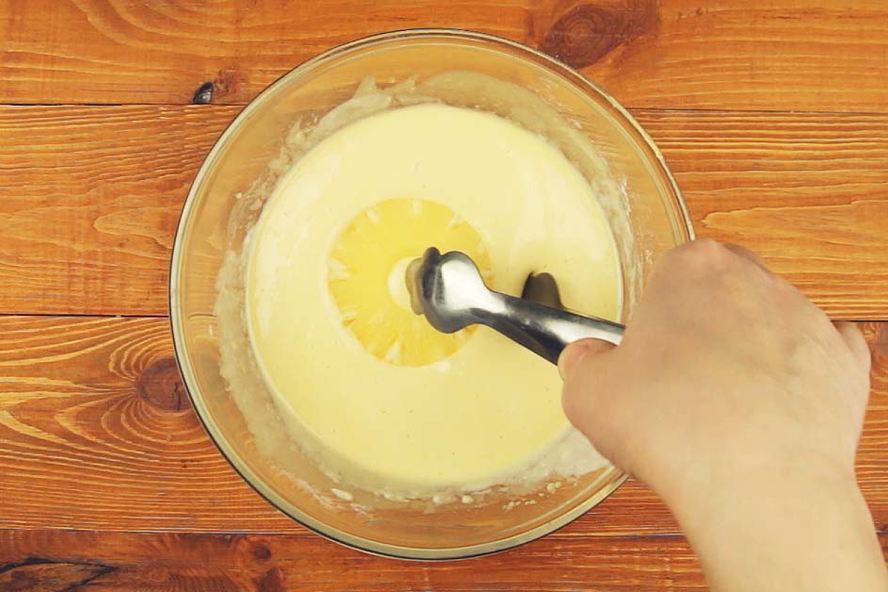 Рецепт оладий с ананасом