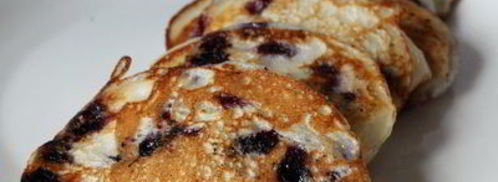 оладьи с черникой. Шаг 5