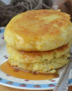 Овсяные оладьи с апельсиновым ароматом