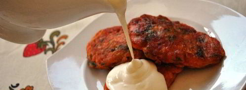 помидорные оладьи. Шаг 5