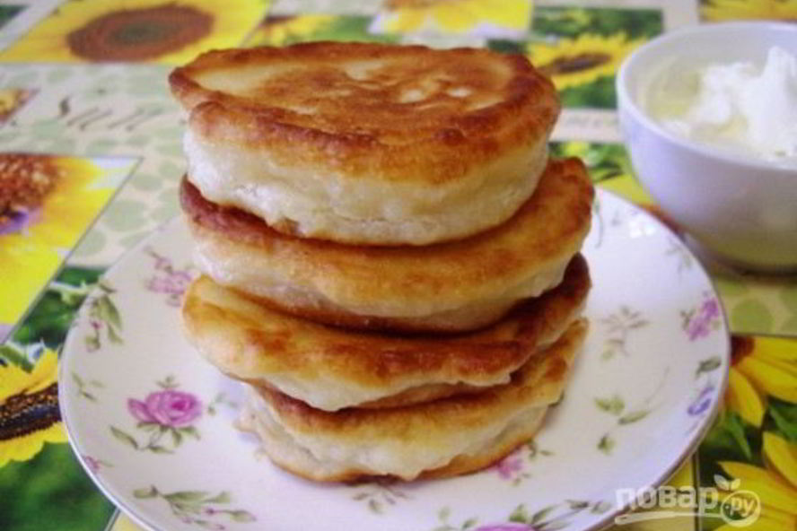 Рецепт пышных дрожжевых оладий