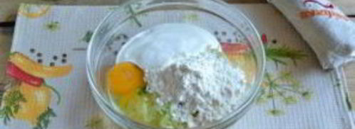 пышные оладьи из кабачков. Шаг 5