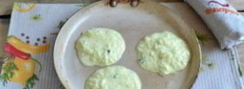 пышные оладьи из кабачков. Шаг 7