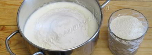 пышные оладьи на кислом молоке. Шаг 5