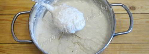 пышные оладьи на кислом молоке. Шаг 6