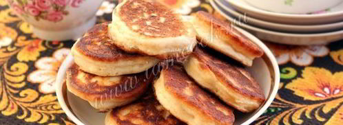 пышные оладьи на кислом молоке. Шаг 8