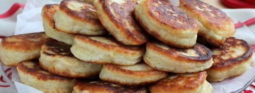 пышные оладьи на кислом молоке. Шаг 9