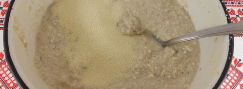 рыбные оладьи с творогом. Шаг 6