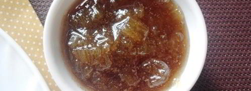 шоколадные оладьи с ревеневым соусом. Шаг 7