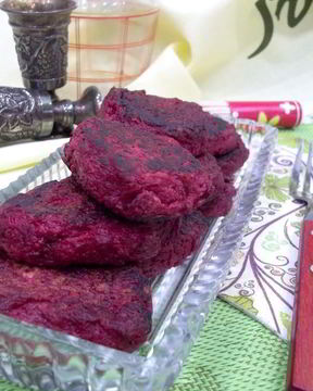 Свекольные оладьи