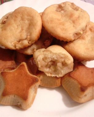 Яблочные оладьи в духовке