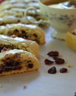 Бискотти с клюквенным вкусом