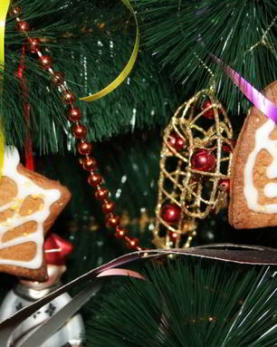 Имбирное печенье на елку