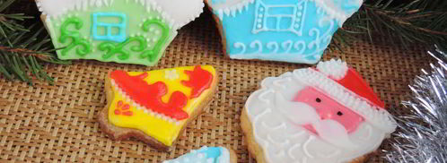 имбирное печенье новогоднее. Шаг 17