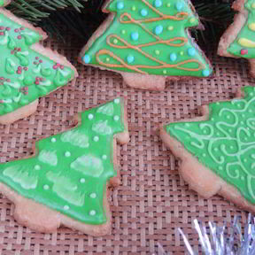 Новогоднее печенье