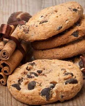 Овсяное печенье с шоколадом в духовке