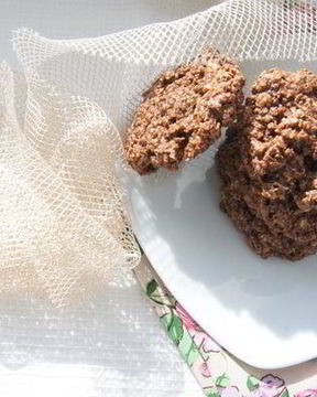 Овсяное шоколадное печенье