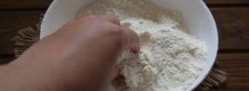 печенье на сметане с кунжутом. Шаг 3