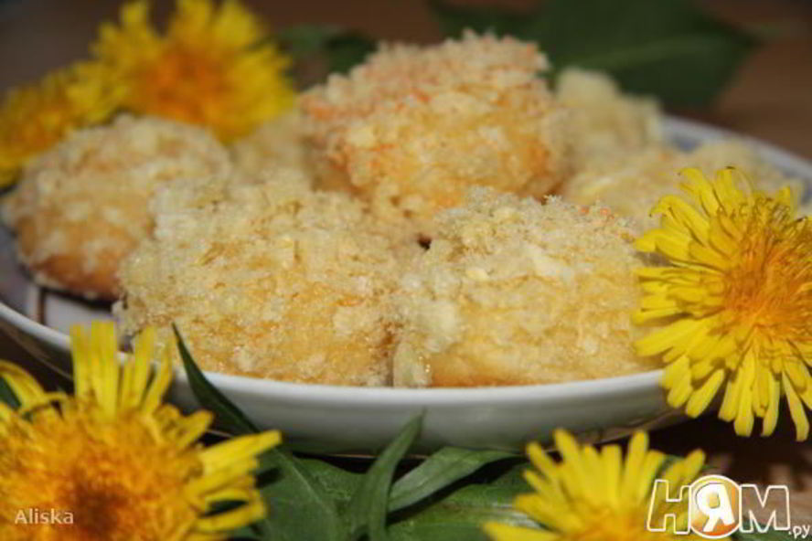 Рецепт печенья одуванчик