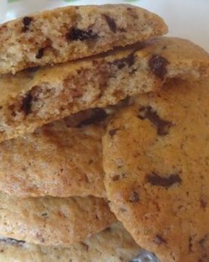 Печенье с кусочками шоколада