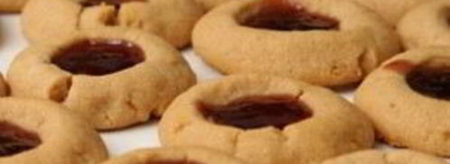 печенье с вареньем и арахисом. Шаг 5