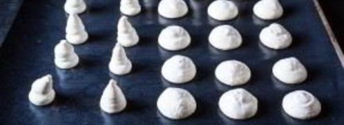 печенье в виде грибочков. Шаг 5