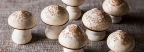 печенье в виде грибочков. Шаг 9