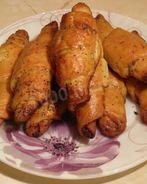 Рогалики с маком дрожжевые