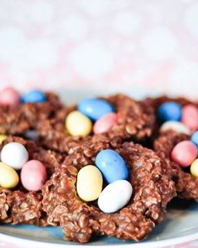 Шоколадное печенье Гнезда