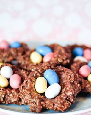 Шоколадное печенье Гнезда