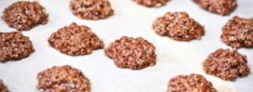 шоколадное печенье гнезда. Шаг 3