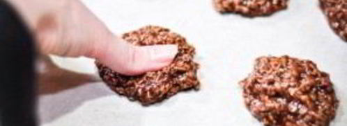 шоколадное печенье гнезда. Шаг 4