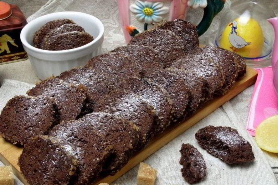 Рецепт шоколадного печенья пикантного