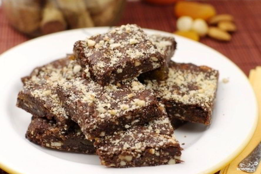 Рецепт шоколадного печенья с лесными орехами