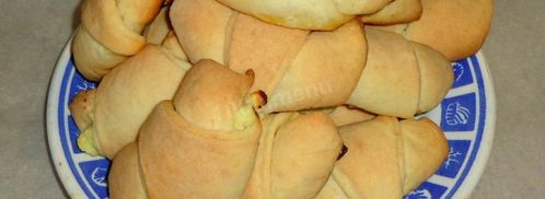 вкусные рогалики с творогом. Шаг 12