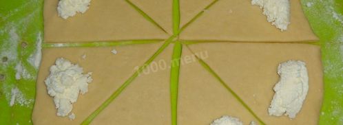 вкусные рогалики с творогом. Шаг 10