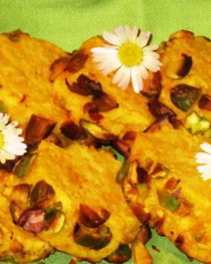 Закусочное печенье Сабле с фисташками