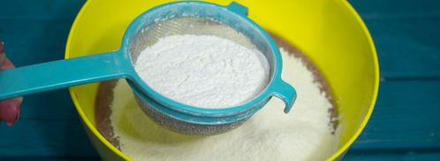 быстрый пирог с вареньем. Шаг 5