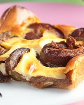 Французский сливовый пирог