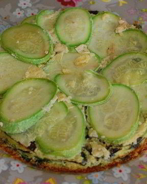 Итальянский пирог с кабачками