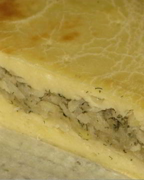 Картофельный пирог с луком