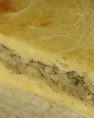 Картофельный пирог с луком