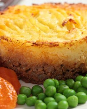 Картофельный пирог с мясом