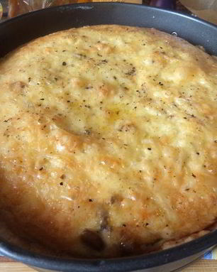 Киш с грибами