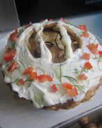 Курник — мясной кулич