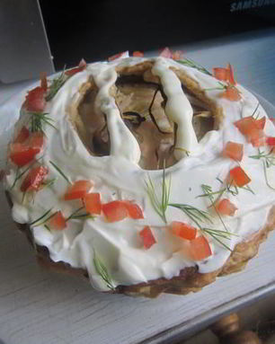 Курник — мясной кулич